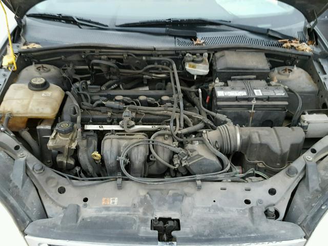 1FAFP37N86W197164 - 2006 FORD FOCUS ZX5 GRAY photo 7