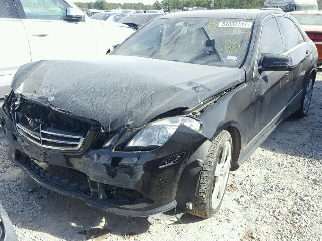 WDDHF5GB6BA342237 - 2011 MERCEDES-BENZ E 350 BLACK photo 2