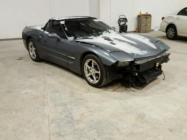 1G1YY32G335113867 - 2003 CHEVROLET CORVETTE CHARCOAL photo 1