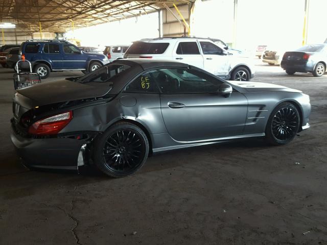 WDDJK7DA3DF009505 - 2013 MERCEDES-BENZ SL 550 GRAY photo 6