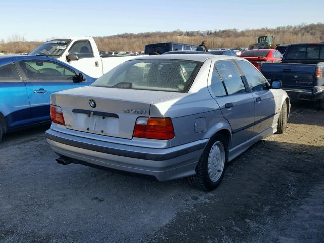 WBACD4320TAV42832 - 1996 BMW 328 I AUTO SILVER photo 4