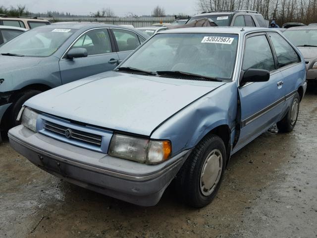 3MABM1151JR651748 - 1988 MERCURY TRACER BLUE photo 2