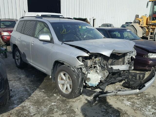 JTEES41A782025438 - 2008 TOYOTA HIGHLANDER SILVER photo 1