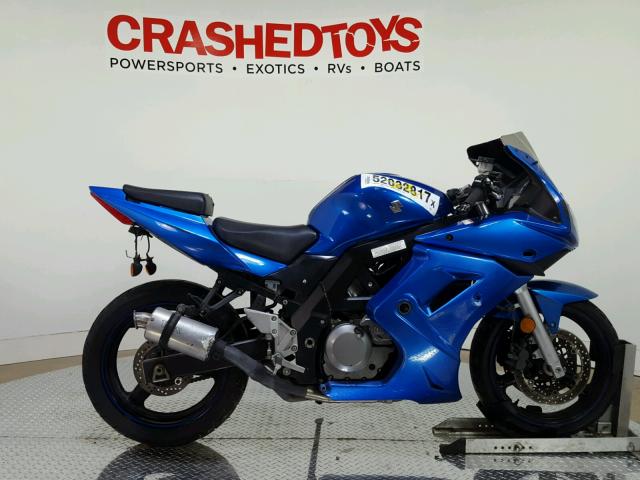 JS1VP53A362106887 - 2006 SUZUKI SV650 BLUE photo 1