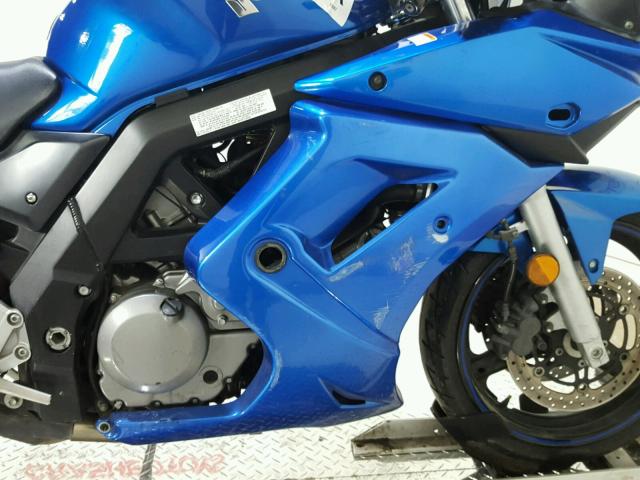 JS1VP53A362106887 - 2006 SUZUKI SV650 BLUE photo 12