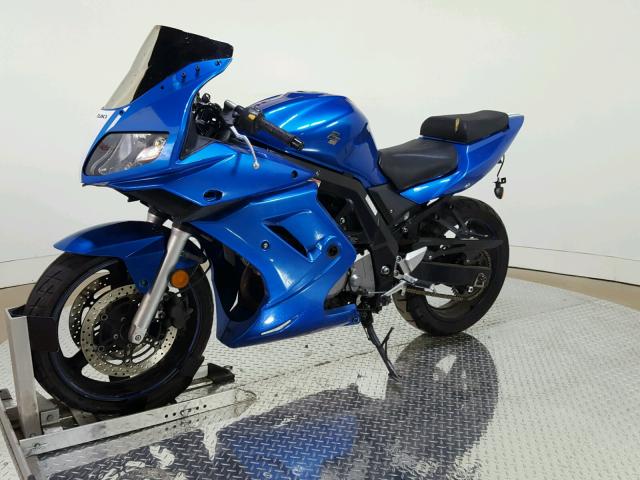 JS1VP53A362106887 - 2006 SUZUKI SV650 BLUE photo 4