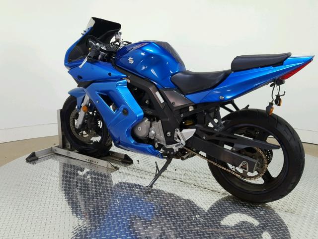 JS1VP53A362106887 - 2006 SUZUKI SV650 BLUE photo 6