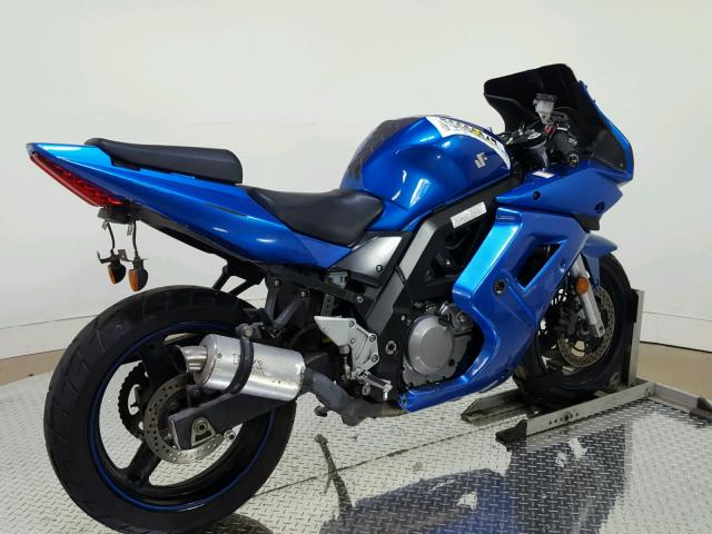 JS1VP53A362106887 - 2006 SUZUKI SV650 BLUE photo 8