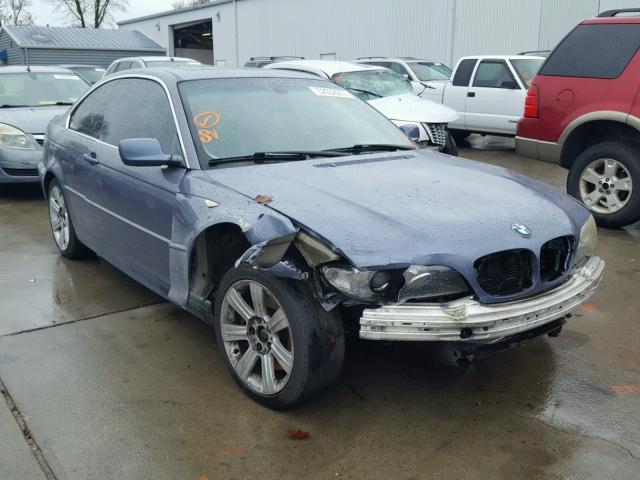 WBABD33444PL01099 - 2004 BMW 325 CI BLUE photo 1