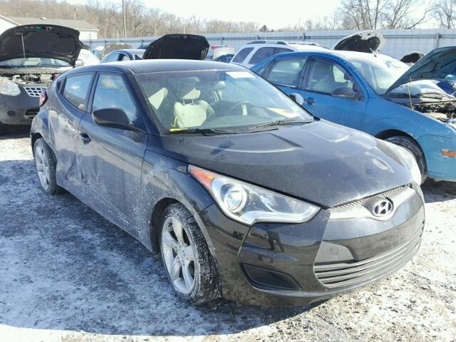 KMHTC6AD5CU043895 - 2012 HYUNDAI VELOSTER B BLACK photo 1