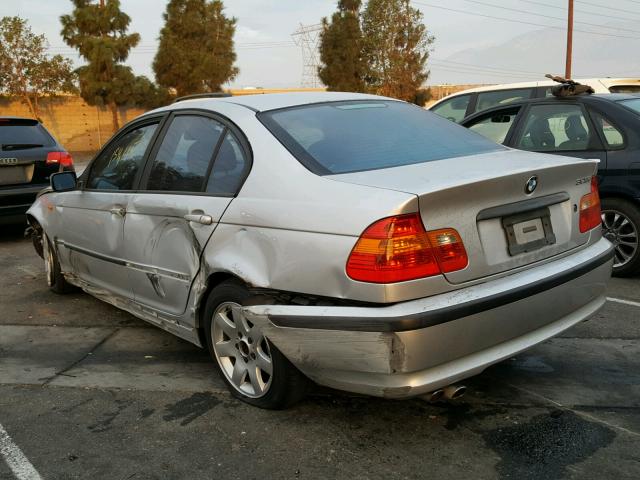 WBAET37453NJ37916 - 2003 BMW 325 I SILVER photo 3