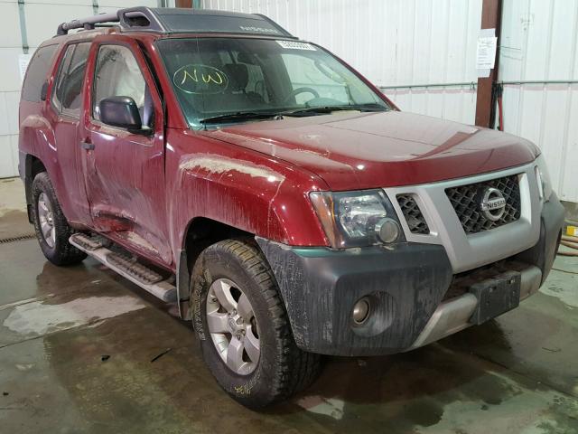 5N1AN0NW3AC512141 - 2010 NISSAN XTERRA OFF RED photo 1