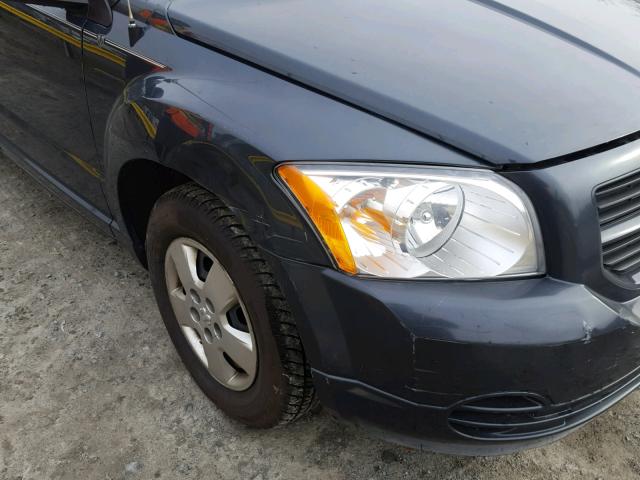 1B3HB28B67D128519 - 2007 DODGE CALIBER CHARCOAL photo 9