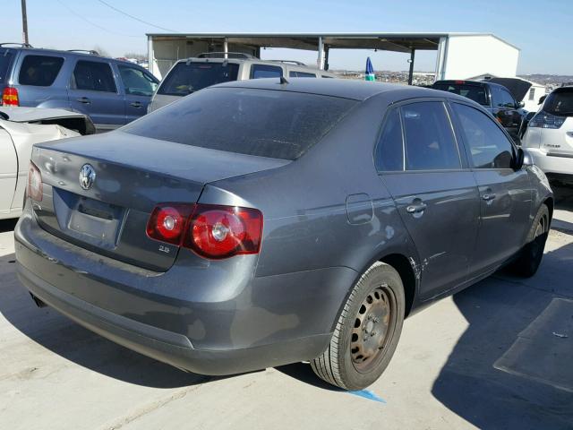 3VWJM71K49M059030 - 2009 VOLKSWAGEN JETTA S GRAY photo 4