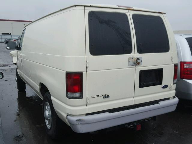 1FTHE24H0SHC26611 - 1995 FORD ECONOLINE WHITE photo 3