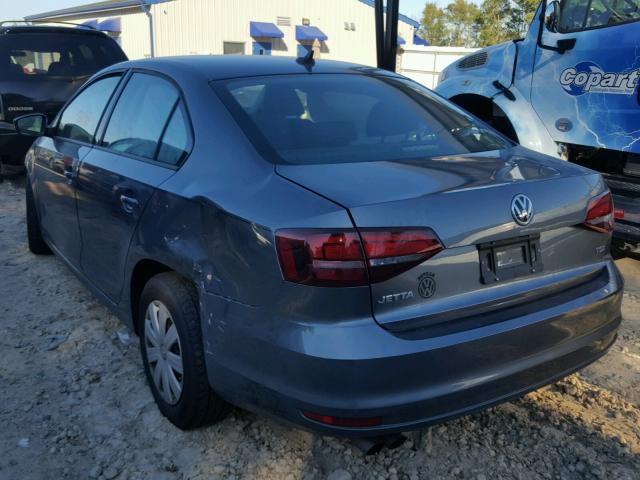 3VW267AJ2GM355859 - 2016 VOLKSWAGEN JETTA S 石墨色 照片 3