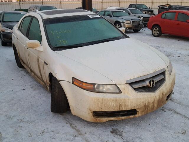 19UUA66215A802926 - 2005 ACURA TL WHITE photo 1