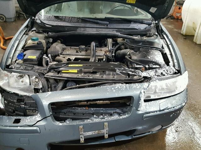 YV1RH592752468086 - 2005 VOLVO S60 2.5T GREEN photo 7