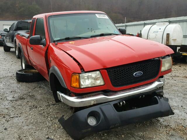 1FTZR45E92TA38143 - 2002 FORD RANGER SUP RED photo 1