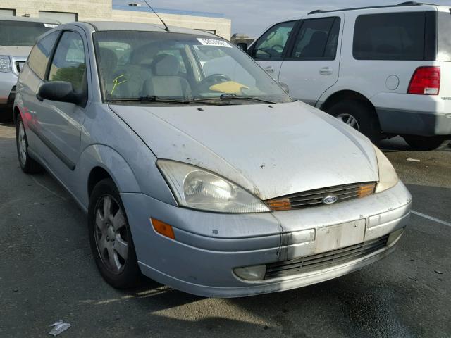 3FAFP31311R129081 - 2001 FORD FOCUS ZX3 SILVER photo 1