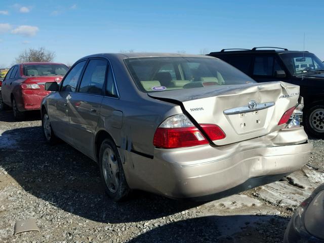 4T1BF28B24U358476 - 2004 TOYOTA AVALON XL GOLD photo 3