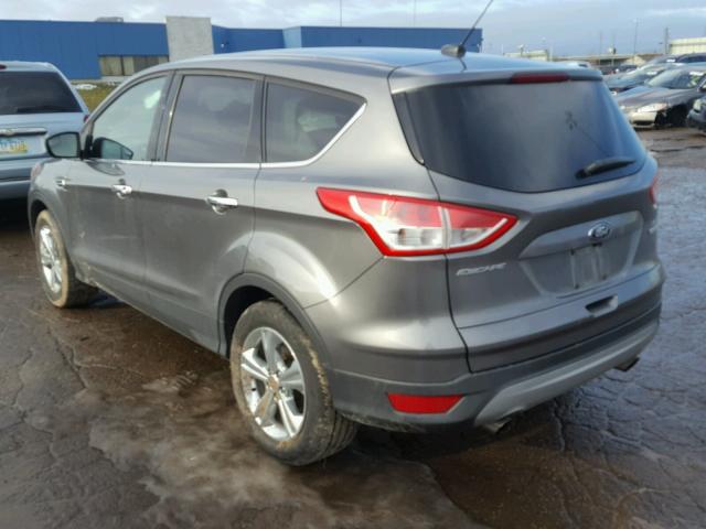 1FMCU0GX8EUC36511 - 2014 FORD ESCAPE SE GRAY photo 3