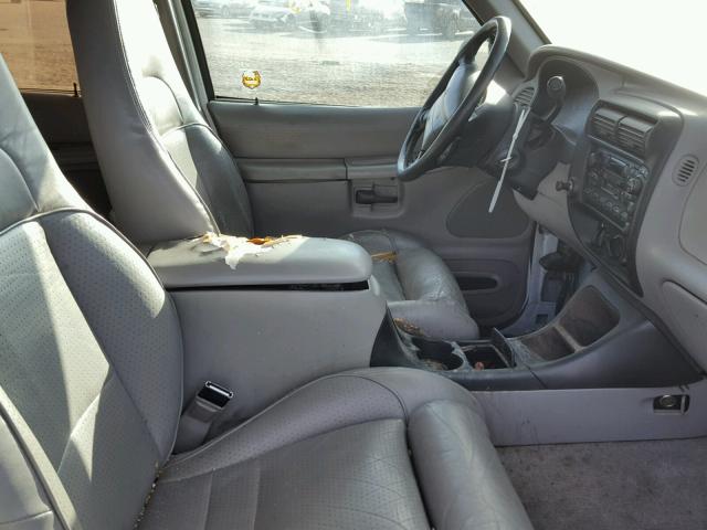 1FMDU35P3TZB50161 - 1996 FORD EXPLORER WHITE photo 5