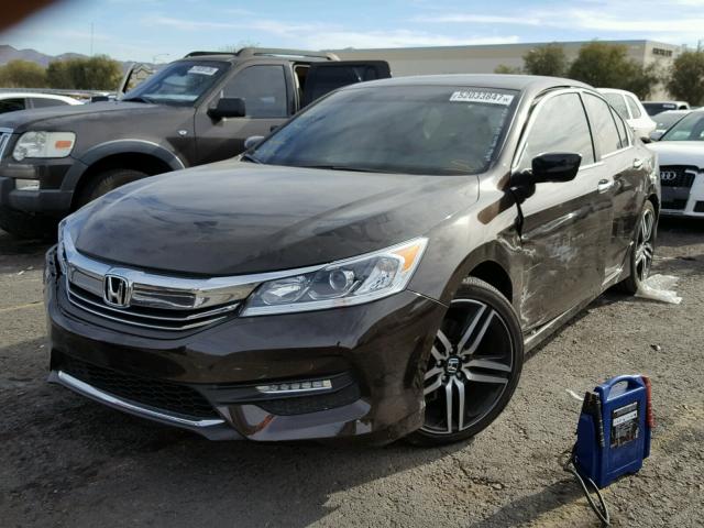 1HGCR2F16HA152919 - 2017 HONDA ACCORD SPO CHARCOAL photo 2