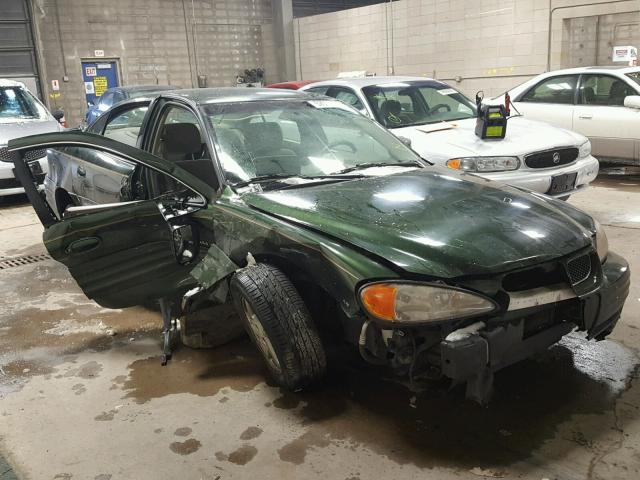 1G2NF52E4YM755168 - 2000 PONTIAC GRAND AM S GREEN photo 1