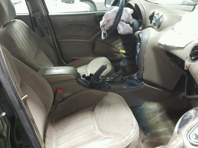 1G2NF52E4YM755168 - 2000 PONTIAC GRAND AM S GREEN photo 5