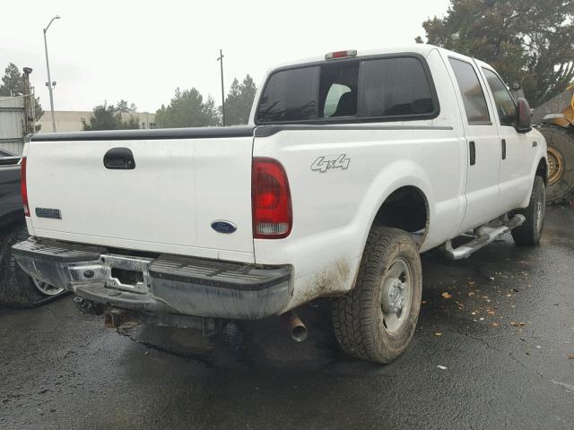 1FTSW21Y55EC94299 - 2005 FORD F250 SUPER WHITE photo 4