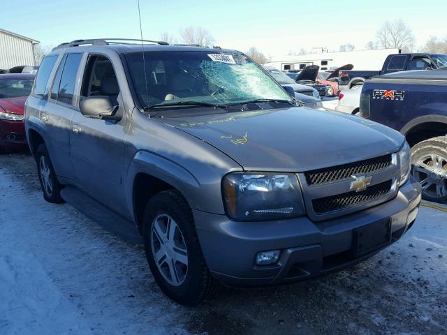 1GNDT13SX72299630 - 2007 CHEVROLET TRAILBLAZE GRAY photo 1