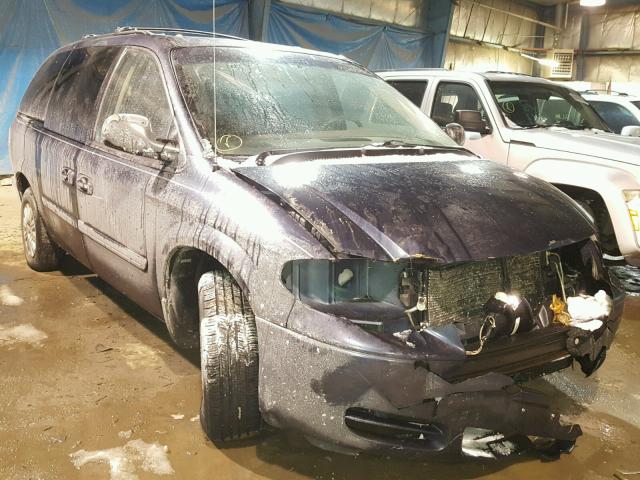 2A4GP44R27R143956 - 2007 CHRYSLER TOWN & COU BLUE photo 1