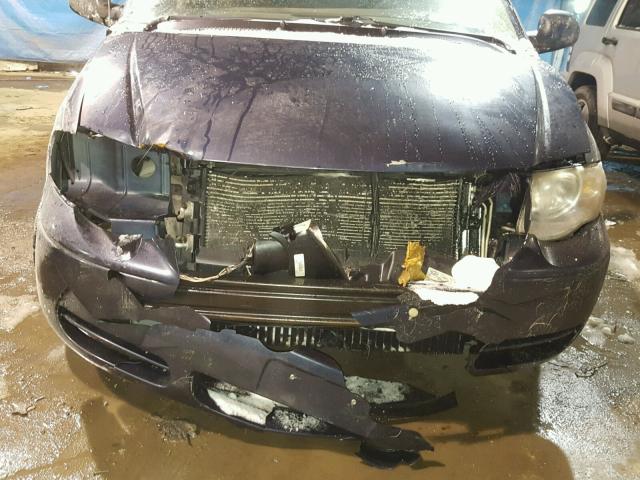 2A4GP44R27R143956 - 2007 CHRYSLER TOWN & COU BLUE photo 9