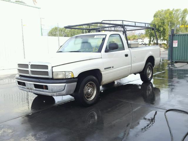 3B6KC26Z3XM580972 - 1999 DODGE RAM 2500 WHITE photo 2