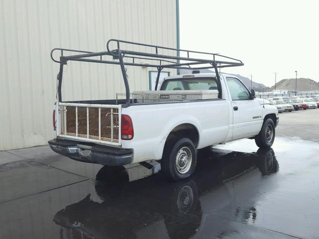 3B6KC26Z3XM580972 - 1999 DODGE RAM 2500 WHITE photo 4