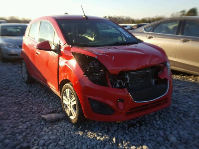 KL8CD6S9XDC510076 - 2013 CHEVROLET SPARK 1LT RED photo 1