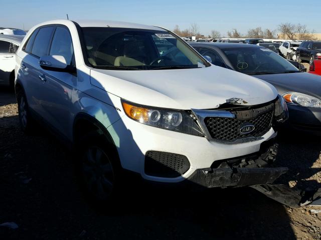 5XYKT3A10CG302508 - 2012 KIA SORENTO BA WHITE photo 1