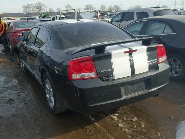 2B3KA33V89H629501 - 2009 DODGE CHARGER SX BLACK photo 3