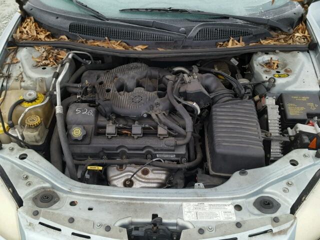 1C3EL65U61N723971 - 2001 CHRYSLER SEBRING LI BLUE photo 7