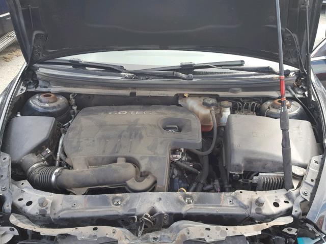 1G1ZC5EU1CF111707 - 2012 CHEVROLET MALIBU 1LT BLUE photo 7