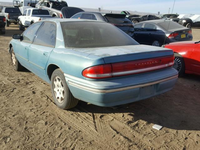 2C3HD56F4VH656368 - 1997 CHRYSLER CONCORDE L BLUE photo 3