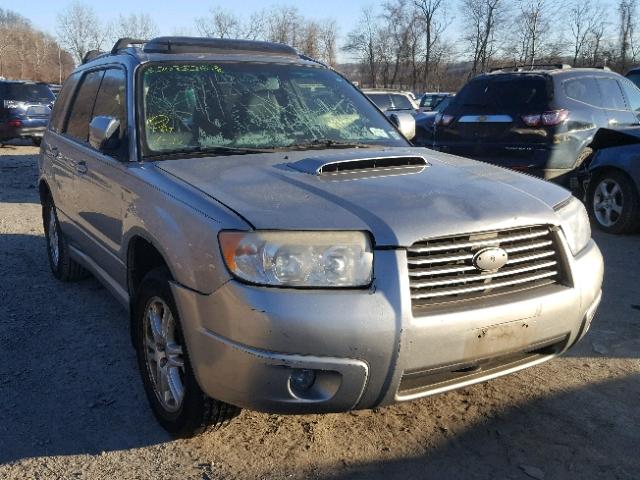 JF1SG696X6H749290 - 2006 SUBARU FORESTER 2 SILVER photo 1