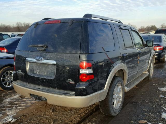 1FMEU74E96UB46256 - 2006 FORD EXPLORER E BLACK photo 4