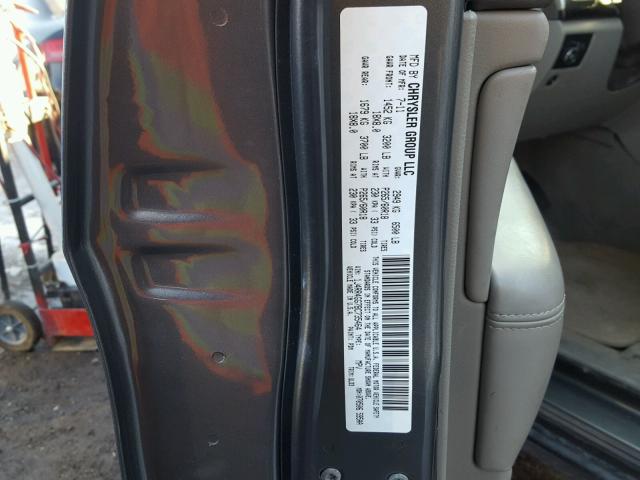 1J4RR4GG7BC735464 - 2011 JEEP GRAND CHER GRAY photo 10