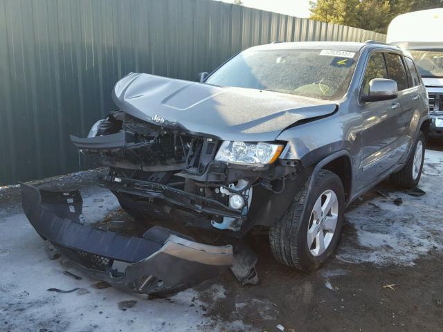 1J4RR4GG7BC735464 - 2011 JEEP GRAND CHER GRAY photo 2