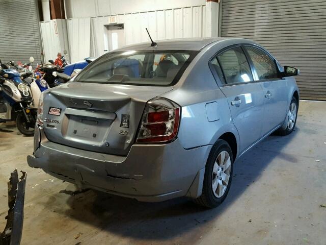 3N1AB61E47L648999 - 2007 NISSAN SENTRA 2.0 SILVER photo 4