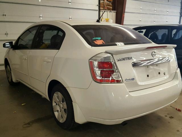 3N1AB6AP7BL717744 - 2011 NISSAN SENTRA 2.0 WHITE photo 3