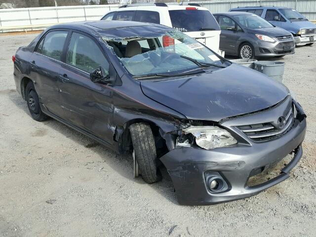 5YFBU4EE6DP095894 - 2013 TOYOTA COROLLA BA GRAY photo 1