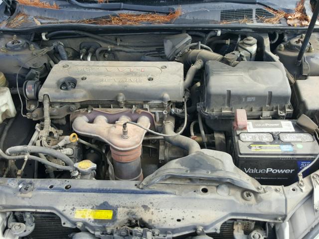 4T1BE32K94U263530 - 2004 TOYOTA CAMRY LE BLUE photo 7